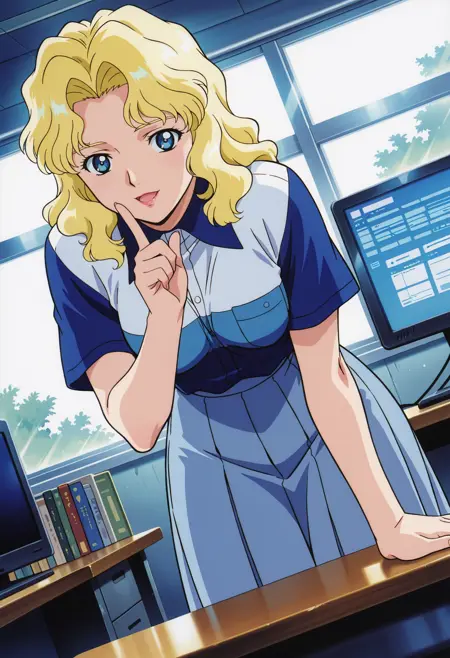 Clair Fortran (クレア・フォートラン) from Future GPX Cyber Formula SIN (新世紀GPXサイバーフォーミュラ SIN)