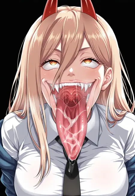 Extreme Ahegao Face (Serikawa Saki)