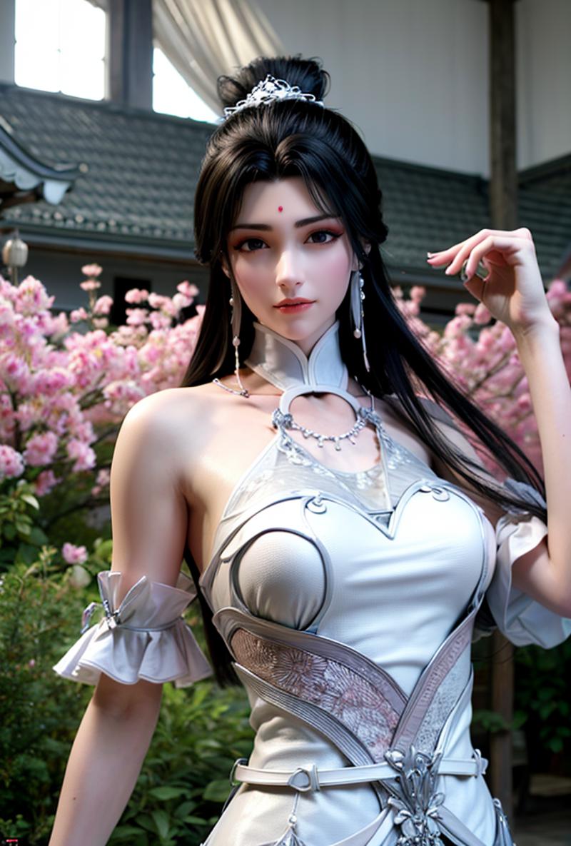 这个虚拟人有点像月婵[国漫女神系列] This virtual girl looks a bit like Yue Chan [Chinese comic goddess] image by michaelmoon