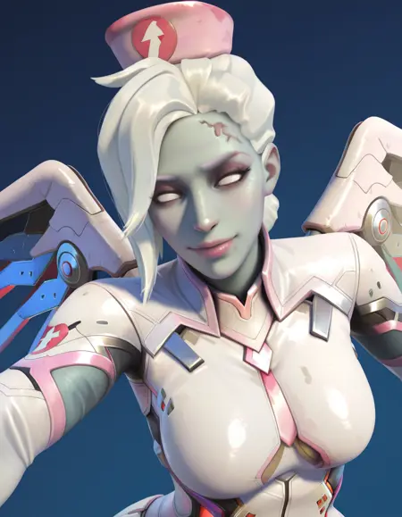 Zombie Doctor Mercy Skin (Pony & Illus)