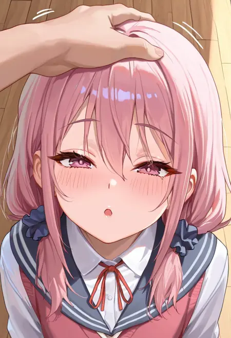 POV Headpat