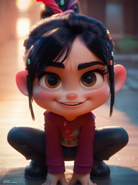 Vanellope (Wreck-It Ralph) PonyDiffusionXL v1.0