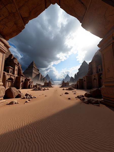 Ancient desert landscape v1.0