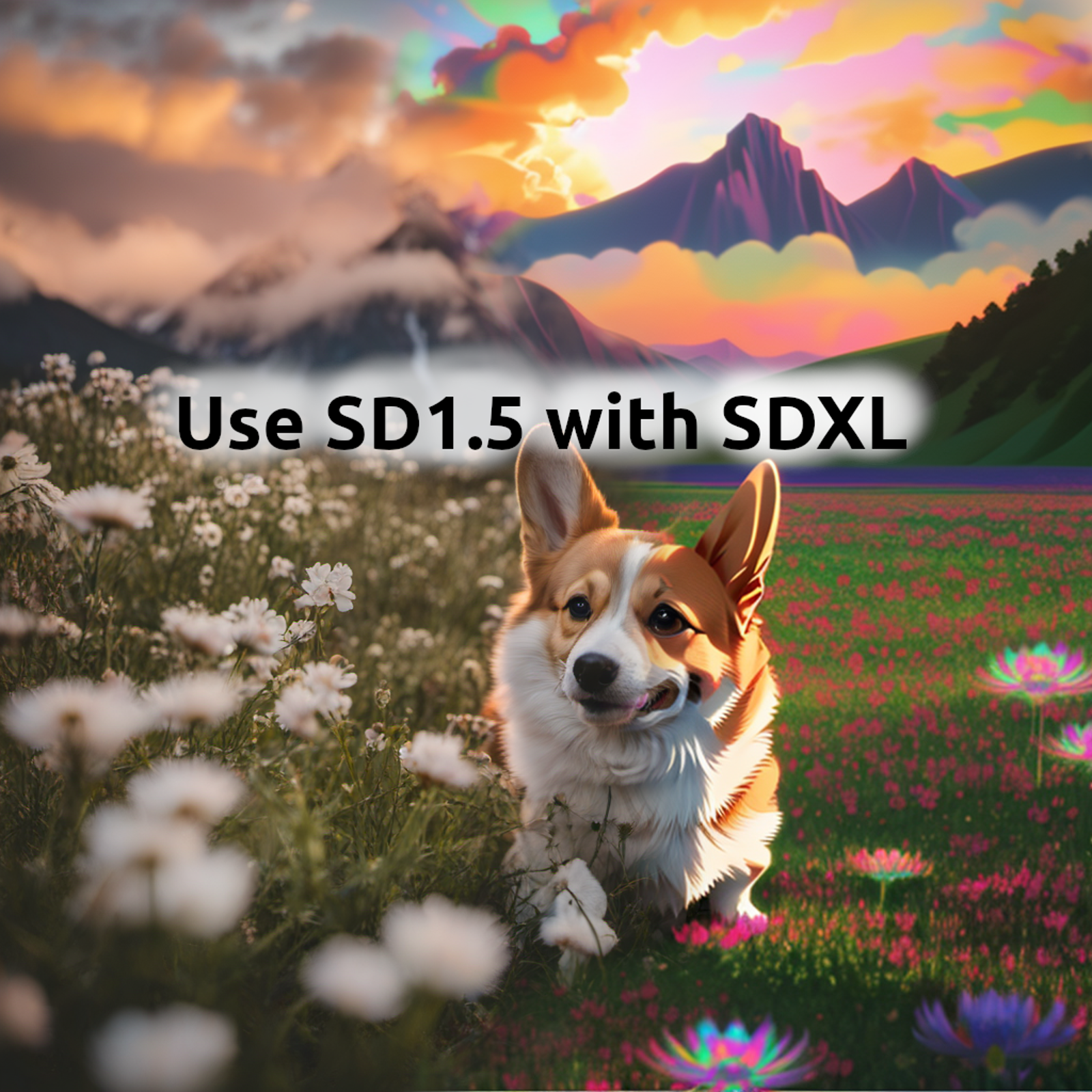 Applying SD 1.5 models and loras to SDXL (1024x1024, comfyui)