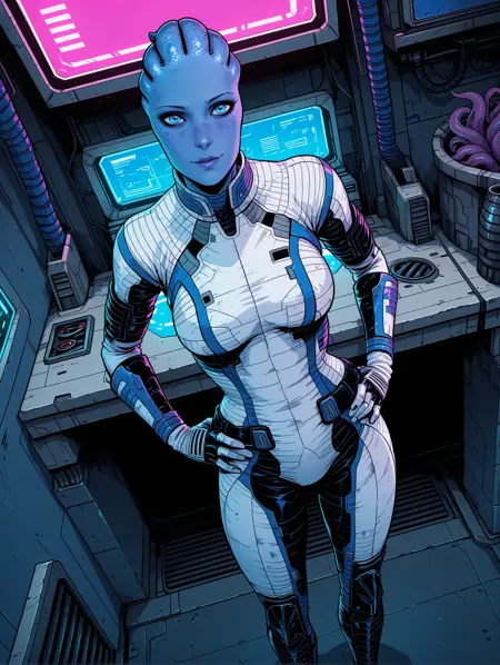 Liara T'Soni - Mass Effect - IllustriousXL