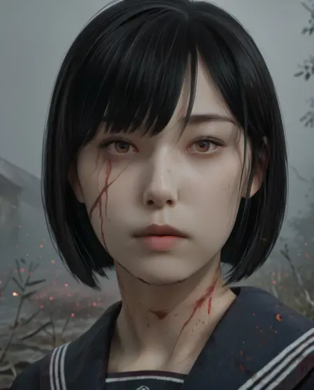 Hinako - Silent Hill F (3d)