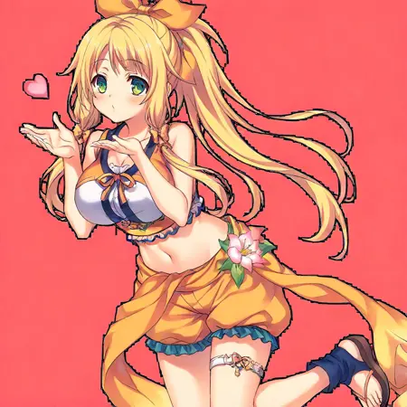 Kurumayuri/Wheel Lily (Flower Knight Girl)