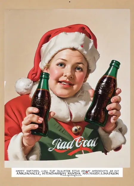 Artist Style Lora- Haddon Sundblom