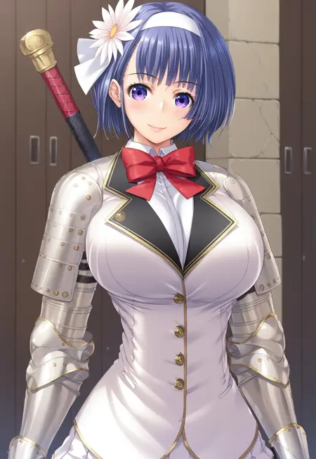 Shibazakura Sumomo - Sei Brunehilde Gakuen Shoujo Kishidan to Junpaku no Panty ~Kacchuu Ojou-sama no Zecchou Omorashi~