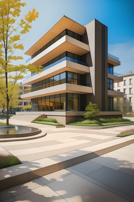 JJ's Drawing- Architecture Sketch SD1.5 v1