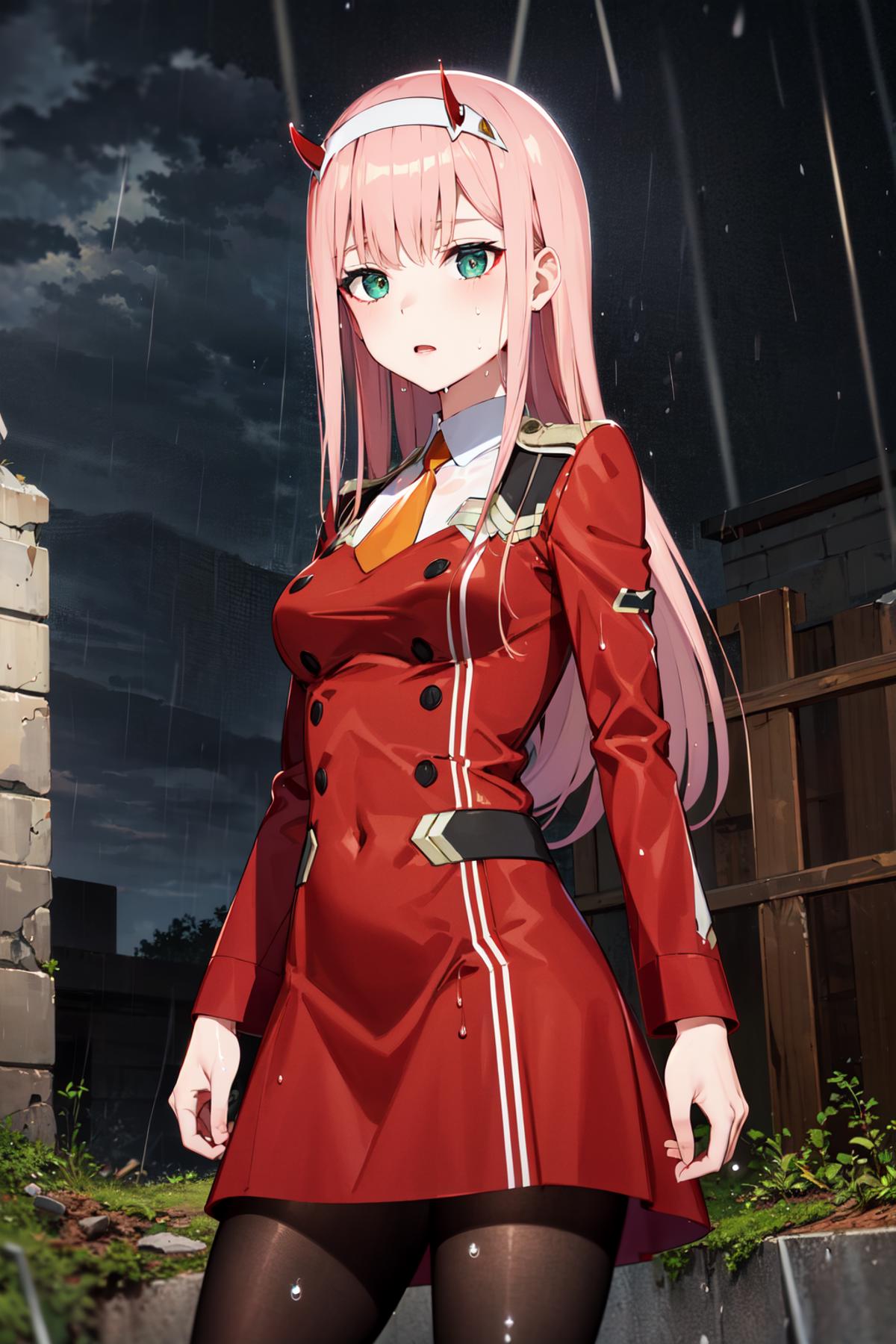 Zero Two ゼロツー / DARLING in the FRANXX image by h_madoka