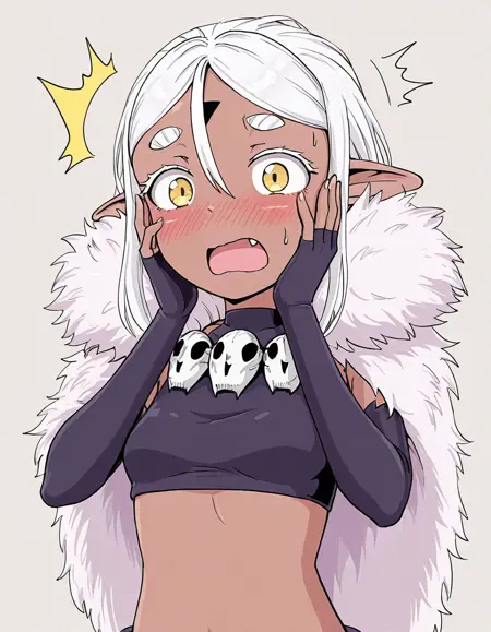 Dark Elf-chan | Aragae! Dark Elf-chan | あらがえ！ダークエルフちゃん