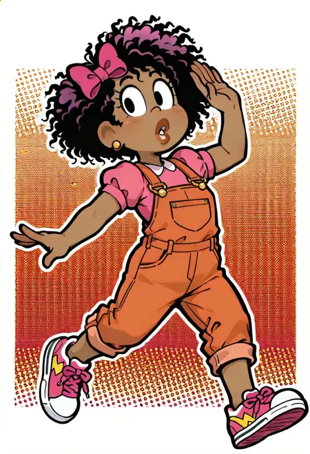 Aged up Milena (Turma da Monica/Monica's Gang)