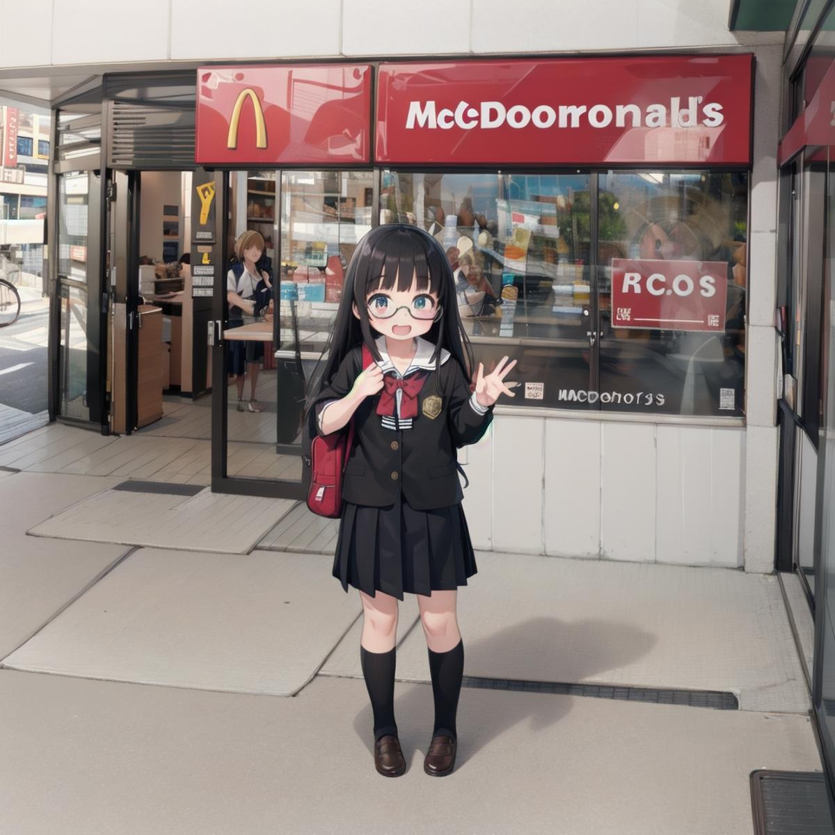 McDonald's JAPAN storefront SD15 image by swingwings