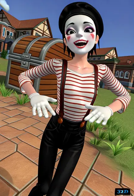 Mon Coco The Mime(OC) - Illustrious