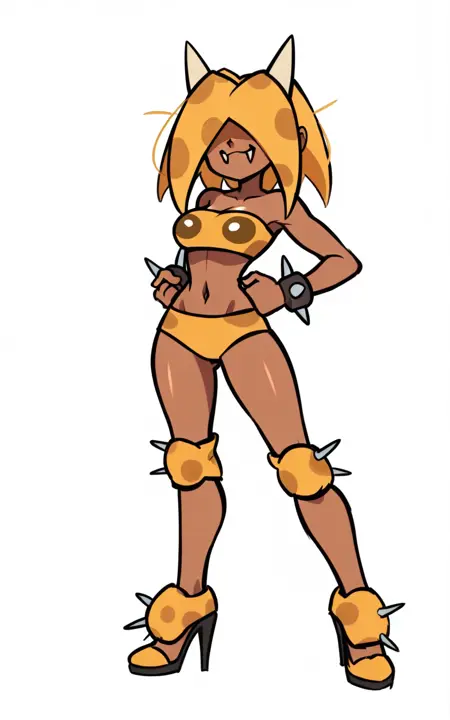 Pokey Girl - Super Mario/Minus8 [PonyXL/Illustrious]