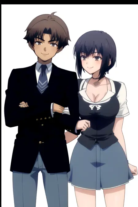 Akihisa Yoshii x Akira Yoshii (Baka to Test)
