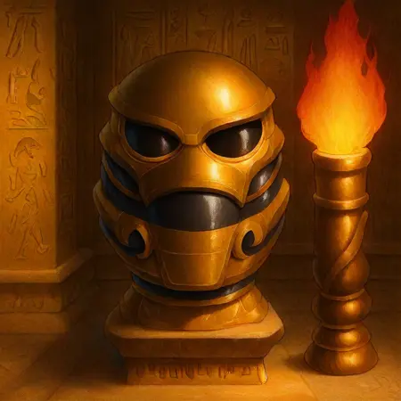 Fictional Headwear - Sobek Mask (PowerSlave/Exhumed)