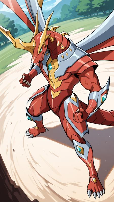 Titanium Dragonoid - Drago - Bakugan v1.0