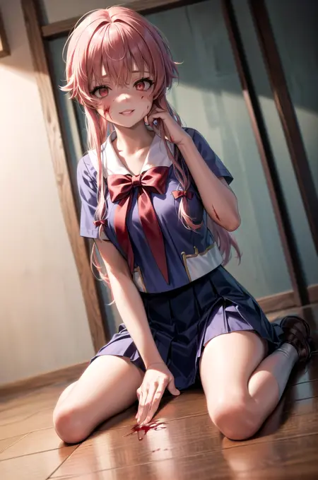 Gasai Yuno (Mirai Nikki)