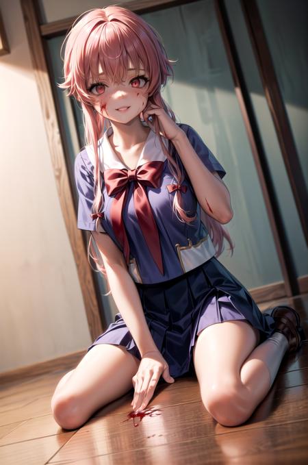 Gasai Yuno from Mirai Nikki