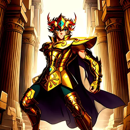 Saint Seiya Leo Armor