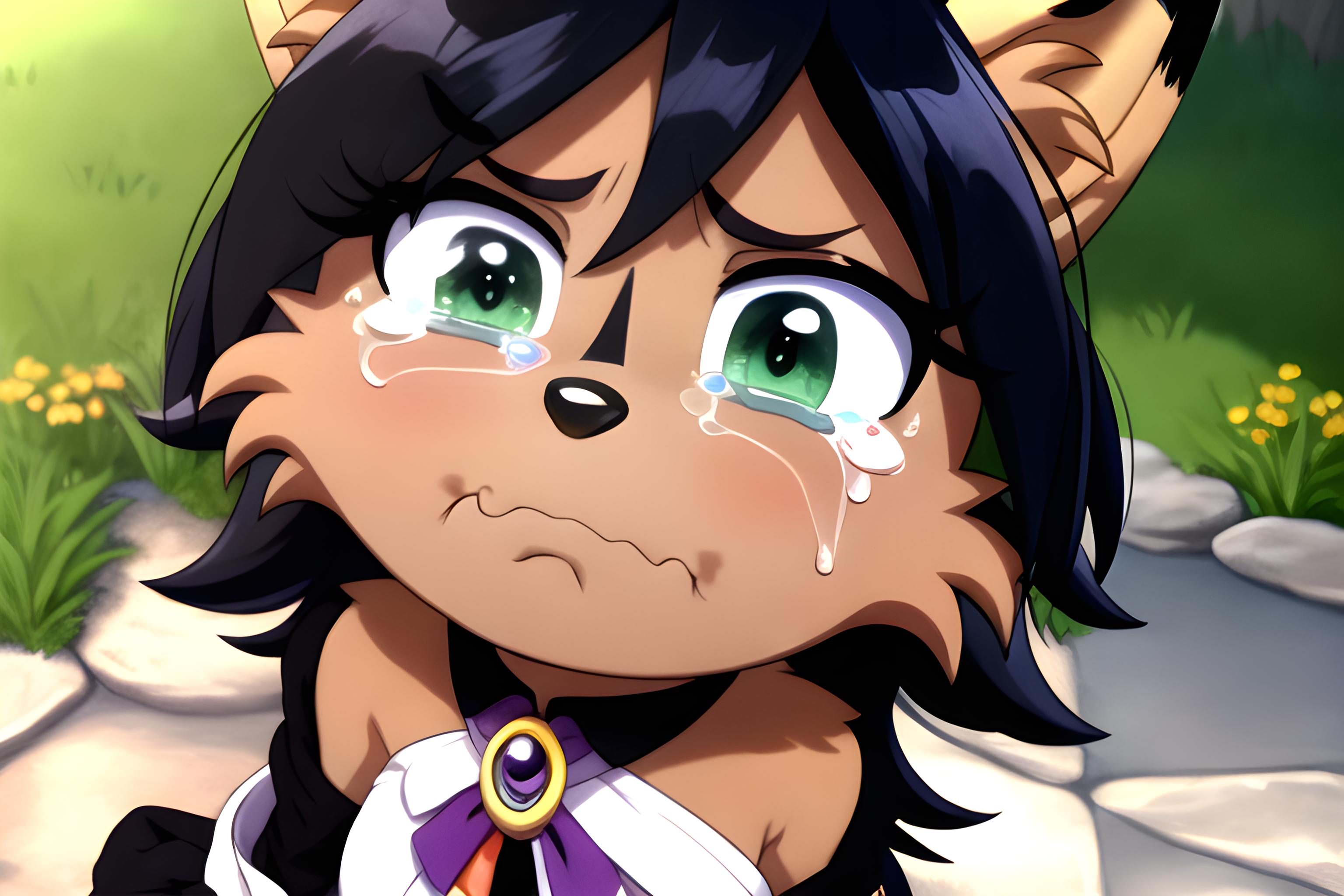 Aqua crying/begging anime meme | Kono Subarashii Sekai ni Bakuen wo! | KonoSuba image by Vinylcrack