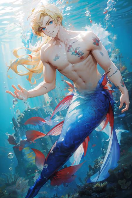 merman Fishtail 1boy