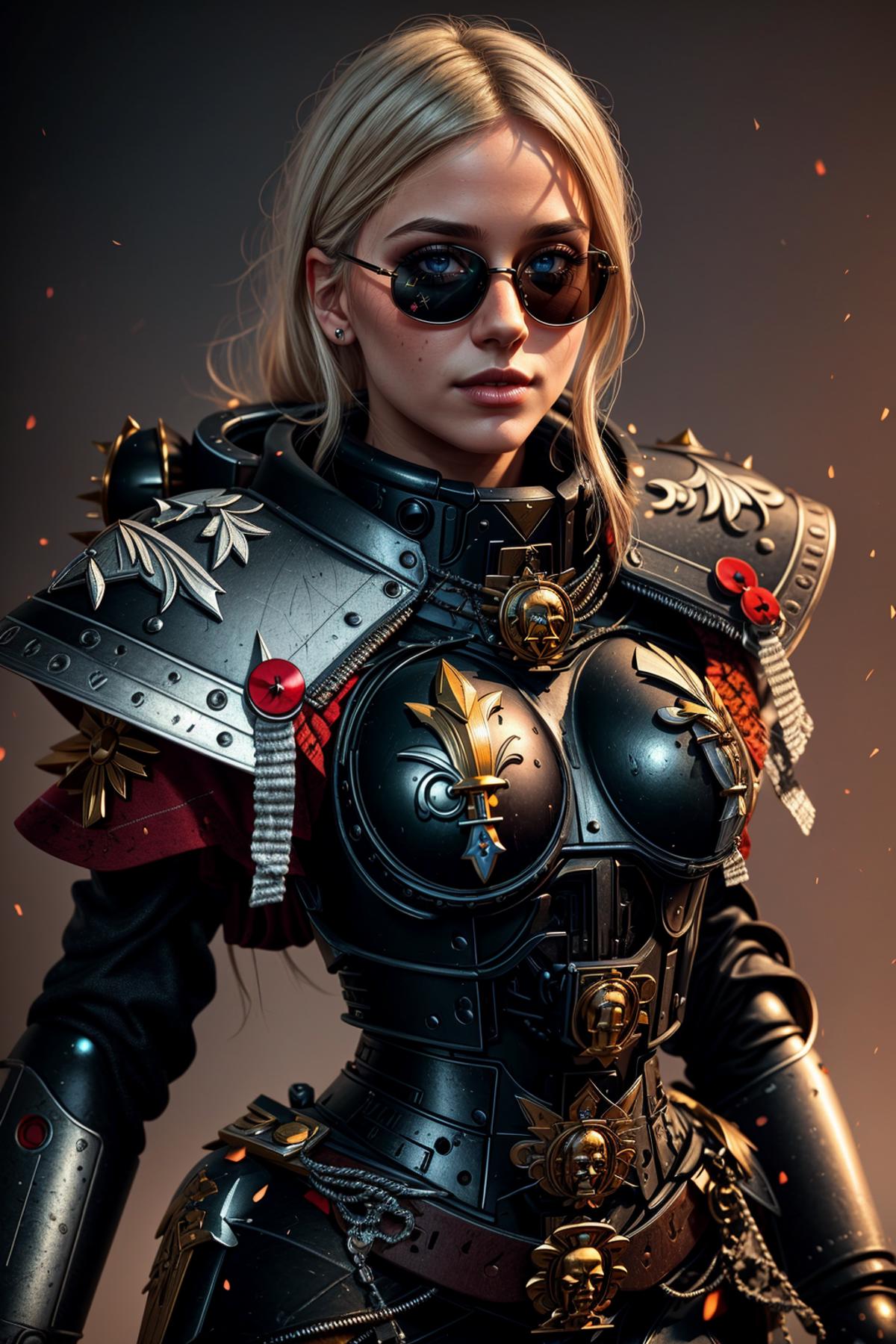 Warhammer 40K Adepta Sororitas Sister of Battle armor - by EDG image by EDG
