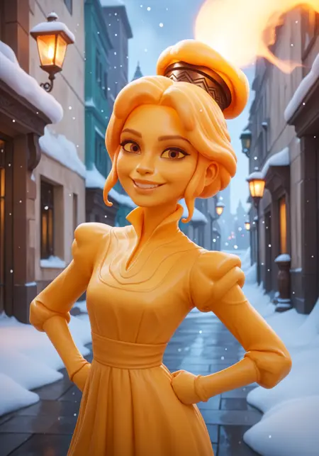 The Ghost of Christmas Past - Scrooge: A Christmas Carol (2022)