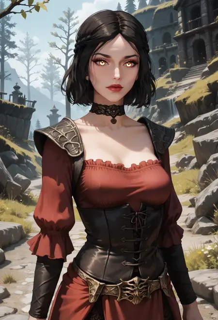 Serana Pandorable's remaster, (Skyrim), LoRA, SDXL