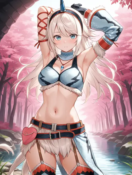 Monster Hunter (4G) - Kirin R/U Armor (キリン発掘装備/EXキリンU装備) ponyXL