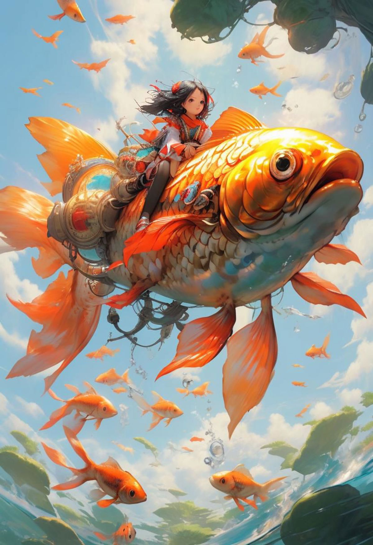 【XL】绪儿-水空两栖大鱼Big fish image by Gametesterbuz
