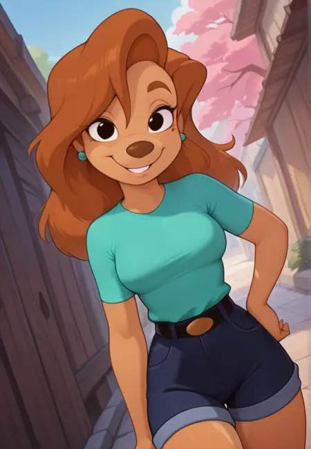 Roxanne (Goofy Movie) - Disney Illustrious