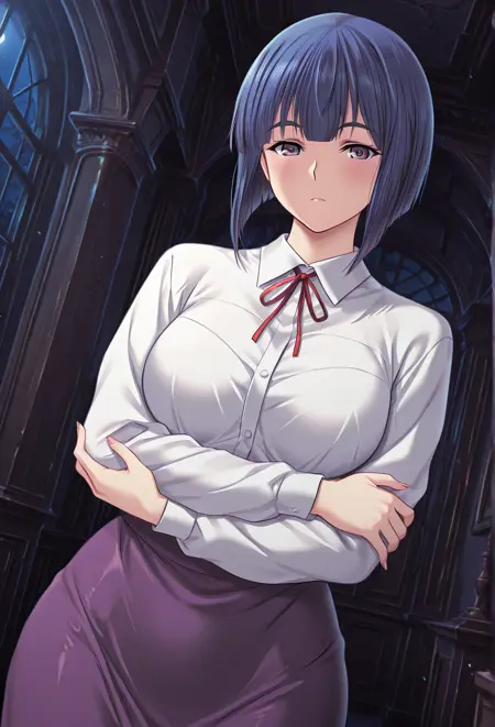 Kawarazaki Sachiko / 河原崎 さちこ (Astronauts: Sirius | Artist Style: M&M) [Hyakki Ryouran no Yakata x Kawarazaki-ke no Ichizoku / 百奇繚乱の館×河原崎家の一族]