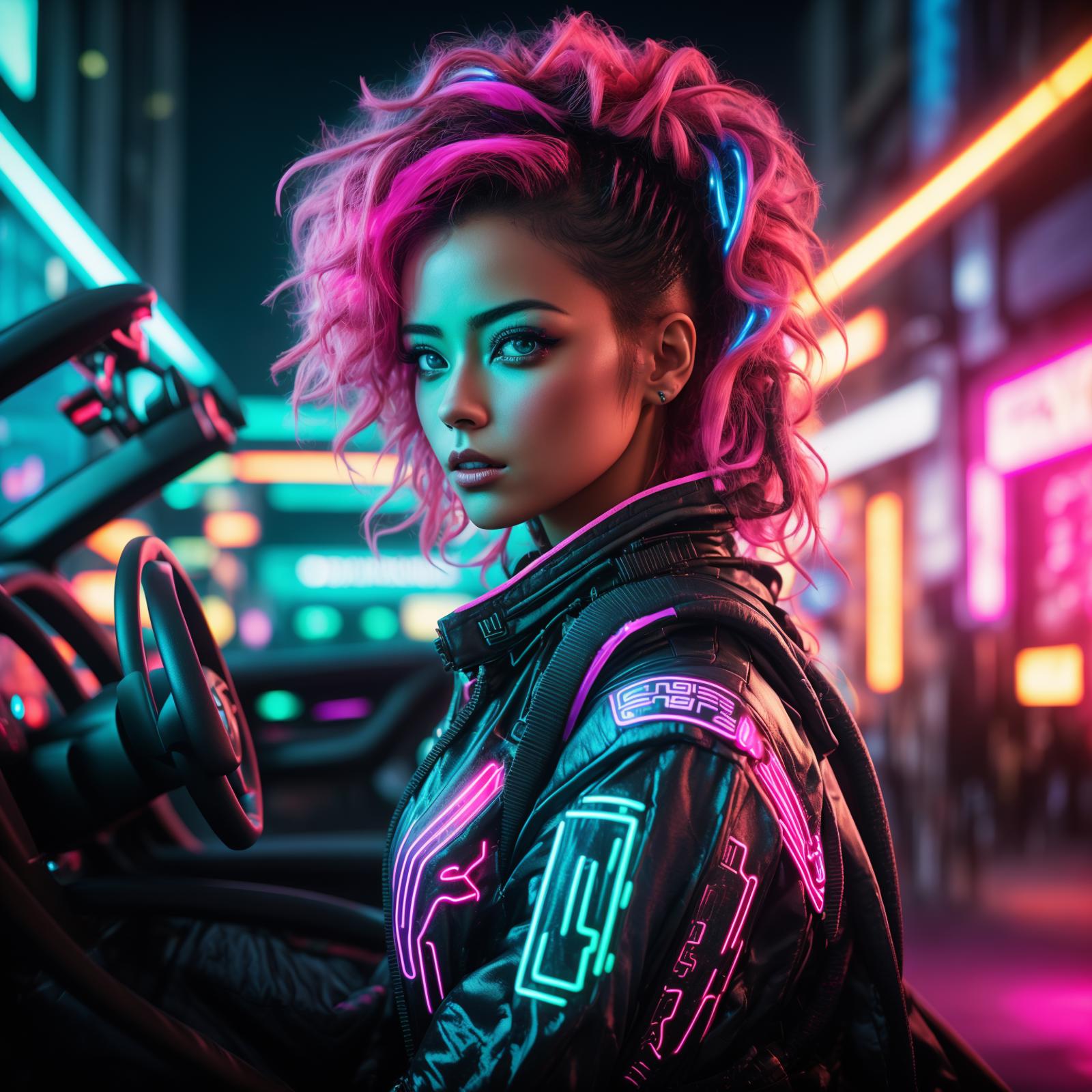 CyberPunk image by vrgamedevgirl