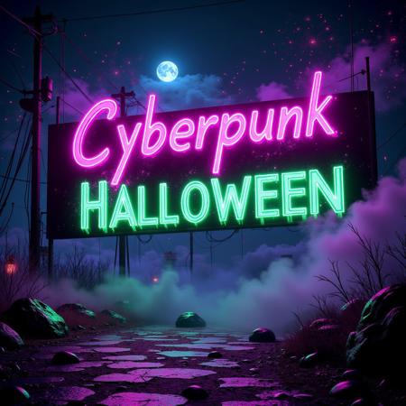 Cyberpunk Halloween Flux V1