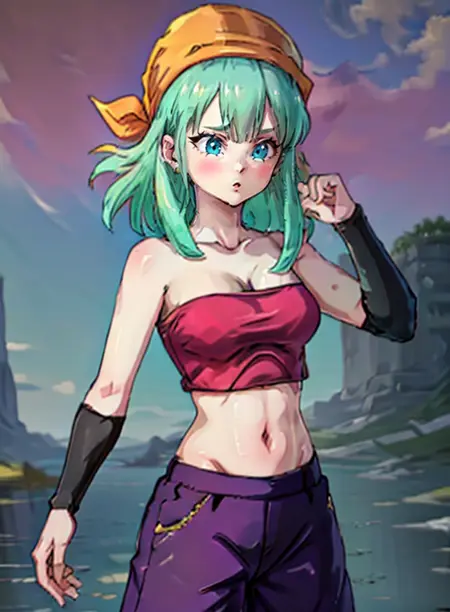 Caulifla cosplay (Dragon Ball)