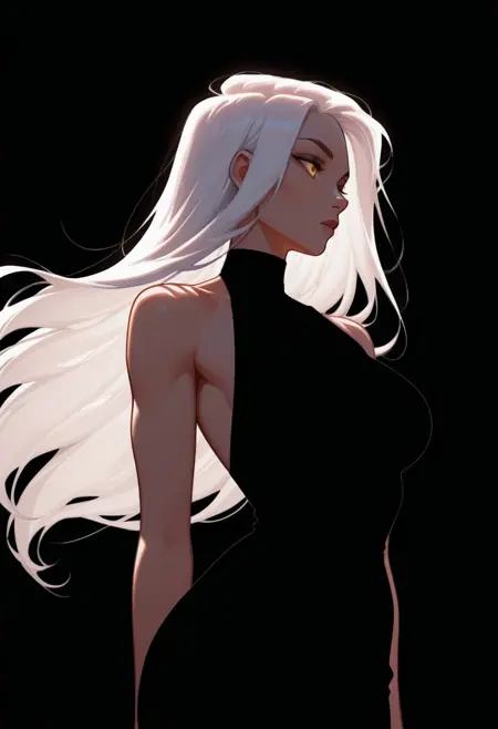 Chameleon clothes black (Pony/Illustrious)