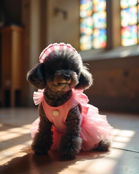 Dousa mini black poodle V1