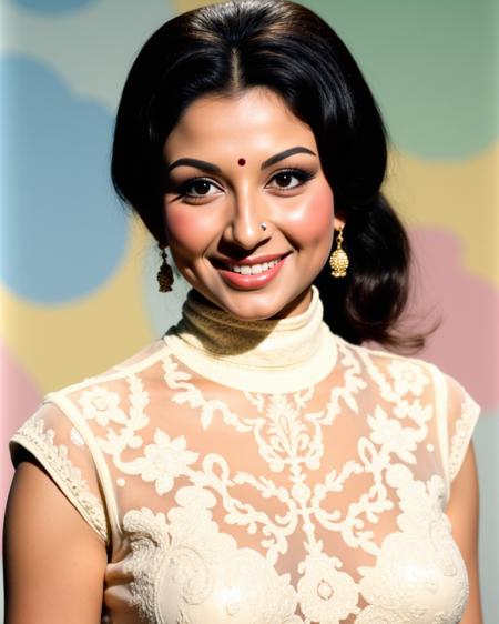 Nostalgia Series - II: Sharmila Tagore - Former Indian Actress - Flux - LoRA v1.0