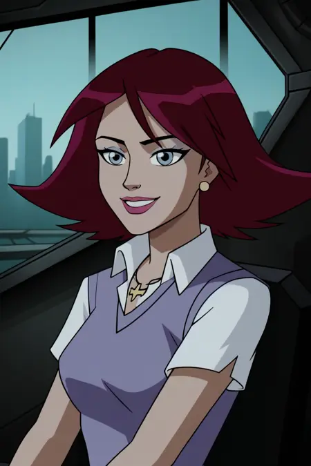 future barbara ( oracle) - The Batman 2004