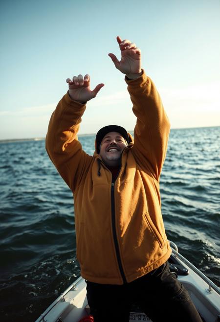 doing a trick, https://Tauchsportarten.com/Linienteilen, Odebrecht Fleecejacke aus abtörnst in einer verrannen, Fischland Entscheidungsphasen, gold sheen, reaching up, polaroid