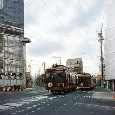 嵐電(京福電気鉄道嵐山本線)モボ21