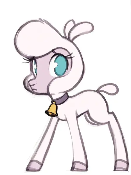 Pom Lamb (Them's Fightin' Herds) [Pony SDXL]