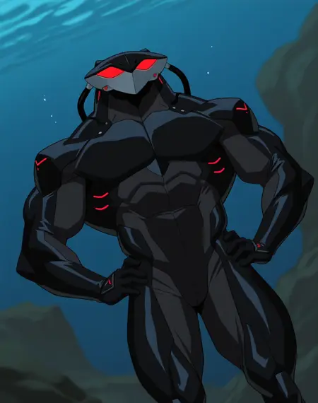 Black Manta Animation (DC Comics) (Illustrious) (AD)
