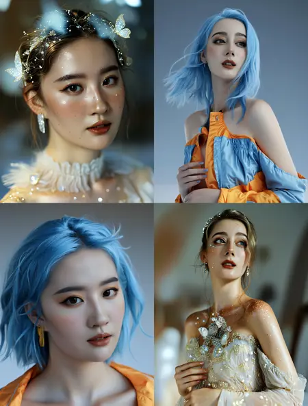 Style Matching 4K Portrait Generator - AI Photography (High quality face restore after generation)