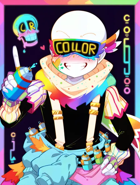 Ink Sans (Original, Redesign, Fresh) | Undertale AU/Inktale