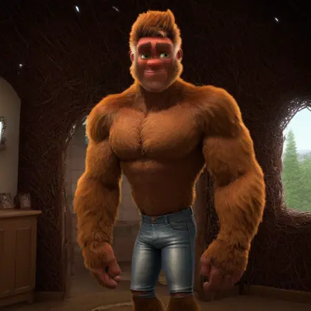 Dr. James "Jim" Harrison/Bigfoot (The Son of Bigfoot/Bigfoot Family)