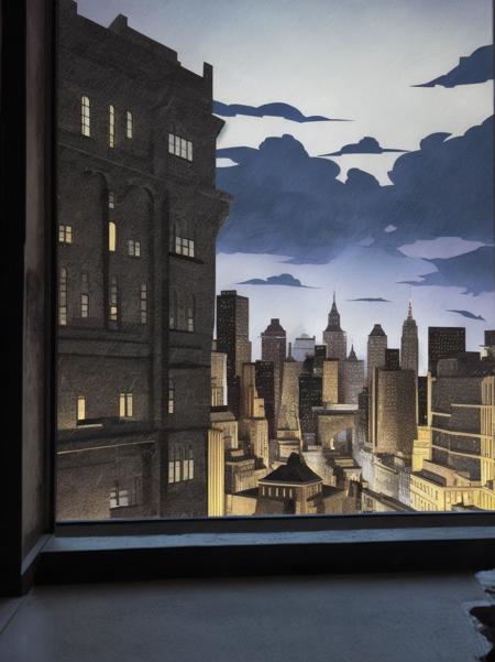 through as window,cityscape,tas-art-style,gotham-city,cloudy sky,city,masterpiece,best quality,night,river bank,bund,skyline,<lora:tas-art-style-000002:1>,